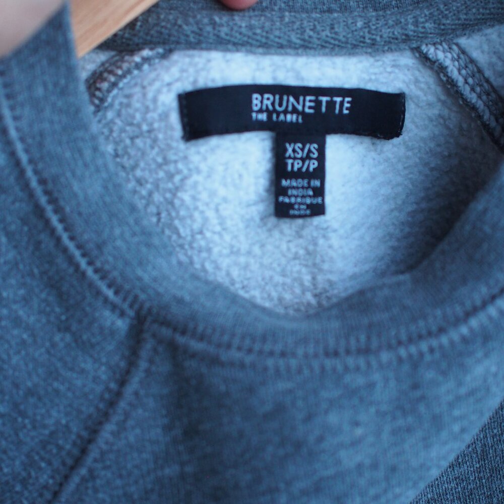 Brunette The Label | Cropped Sweatshirt - Picture 2 of 4